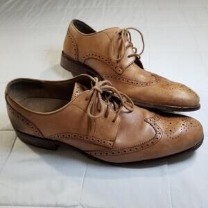 Size 13M Cole Haan Leather Wingtip Oxford Dress Shoe C22266